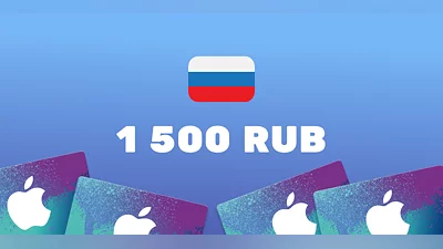 Apple iTunes Gift Card 1 500 RUB [Russian Federation] [Standard]