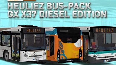 OMSI 2 Add-on Heuliez Bus Pack GX x37 Diesel Edition (Steam)