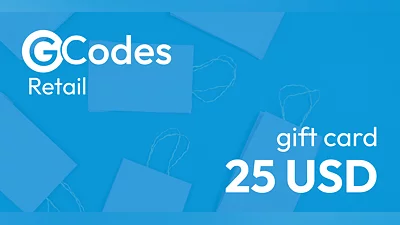GCodes Global Retail Gift Card 25 USD [United States] [Standard]