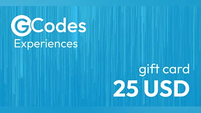 GCodes Global Experiences Gift Card 25 USD [United States] [Standard]