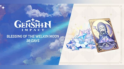 Genshin Impact Blessing of the Welkin Moon 30 Days [Global] [Standard]