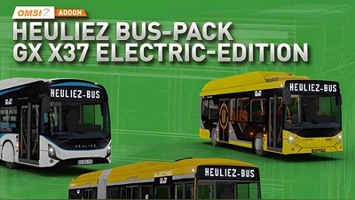 OMSI 2 Add-on Heuliez Bus Pack GX x37 Electric Edition (Steam)