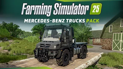 Farming Simulator 25 Mercedes Benz Trucks Pack (PC) [Global] [Standard]