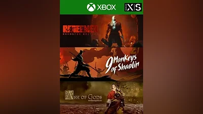 9 MONKEYS OF SHAOLIN + ASH OF GODS + REDEEMER: BUNDLE