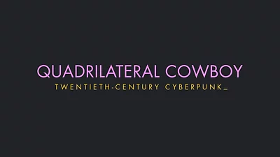 Quadrilateral Cowboy (PC) [Global] [Standard]