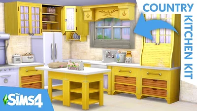 The Sims 4 Country Kitchen Kit (PC) [Europe] [Standard]