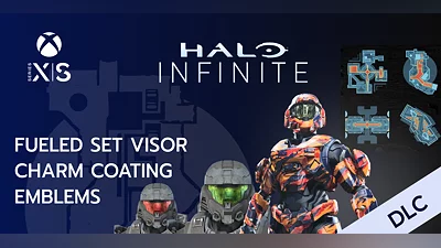 Halo Infinite Fueled Set Visor Charm Coating Emblems (Xbox Series X) [Global] [Standard]
