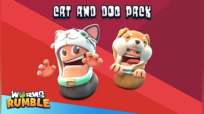 Worms Rumble - Cats & Dogs Double Pack (DLC) [Europe] [Standard]
