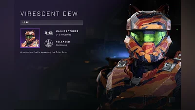 Halo Infinite Virescent Dew Visor DLC (Xbox Series X) [Global] [Standard]