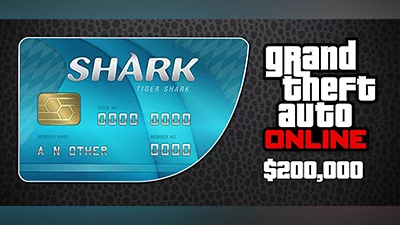 Grand Theft Auto Online Tiger Shark Cash Card 200 000 (PC) [Global] [Standard]