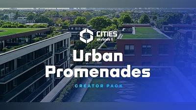 Cities Skylines II Creator Pack Urban Promenades DLC (PC) [Europe] [Standard]