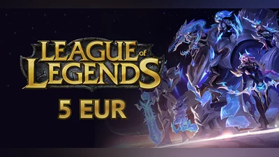 League of Legends Gift Card 5 EUR [North America] [Standard]