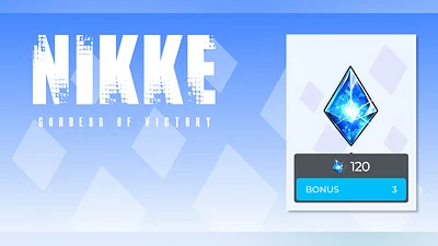 Goddess of Victory NIKKE 120 plus 3 Gems [Global] [Standard]