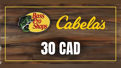 Bass Pro and Cabelas Gift Card 30 CAD [Canada] [Standard]
