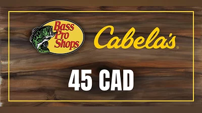 Bass Pro and Cabelas Gift Card 45 CAD [Canada] [Standard]