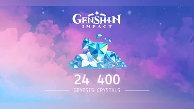 Genshin Impact 24400 Genesis Crystals [Global] [Standard]