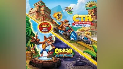 CRASH BANDICOOT - N. SANE TRILOGY + CTR NITRO КЛЮЧ