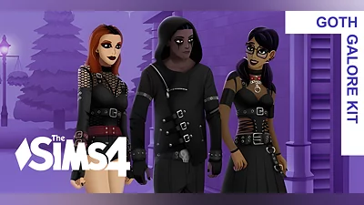 The Sims 4 Goth Galore Kit (PC) [Europe] [Standard]