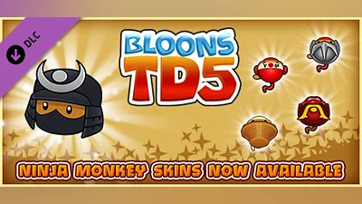Bloons TD 5 - Samurai Ninja Monkey Skin