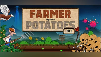 Farmer Against Potatoes Idle