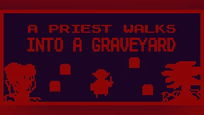 A Priest Walks Into a Graveyard