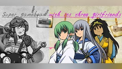 Super gamebear with its three girlfriends超级神经熊:你想知道关于超级喜欢游戏的一头黑色矮小的游戏熊是如何与它的“三个后宫团女朋友”购买到GBC游戏机的吗？