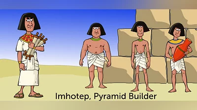 Imhotep, Pyramid Builder