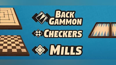 Backgammon + Checkers + Mills