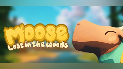 Moose Lost in the Woods