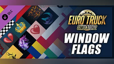 Euro Truck Simulator 2 - Window Flags