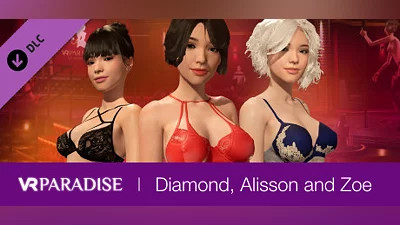 VR Paradise - Strippers Pack : Diamond, Alisson and Zoe