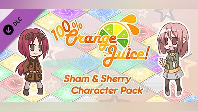 100% Orange Juice - Sham & Sherry Character Pack