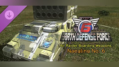 EARTH DEFENSE FORCE 6 - Air Raider Boarding Weapons: Naegling No. 6