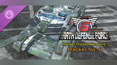 EARTH DEFENSE FORCE 6 - Ranger Piloted Weapons: Blacker No. 6