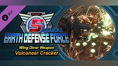 EARTH DEFENSE FORCE 5 - Wing Diver Weapon: Vulcaneer Cracker