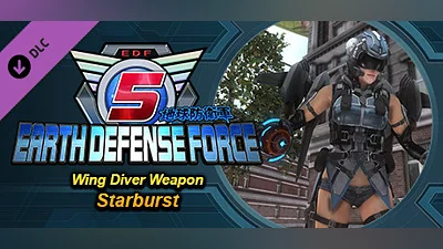 EARTH DEFENSE FORCE 5 - Wing Diver Weapon: Starburst
