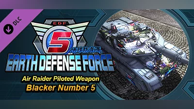 EARTH DEFENSE FORCE 5 - Air Raider Piloted Weapon: Blacker Number 5