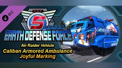 EARTH DEFENSE FORCE 5 - Air Raider Vehicle: Caliban Armored Ambulance Joyful Marking