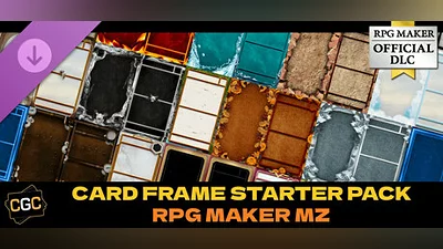 RPG Maker MZ - Card Frame Starter Pack