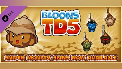 Bloons TD 5 - Hunter Sniper Monkey Skin