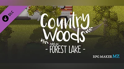 RPG Maker MZ - Country Woods Add-on Forest Lake
