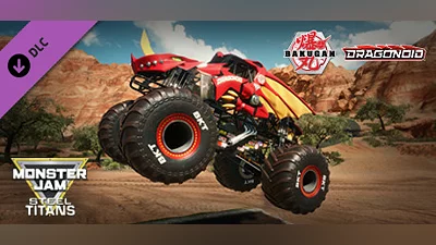 Monster Jam Steel Titans - Bakugan Dragonoid Truck