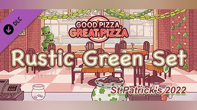 Good Pizza, Great Pizza - Rustic Green Set - St.Patrick's 2022