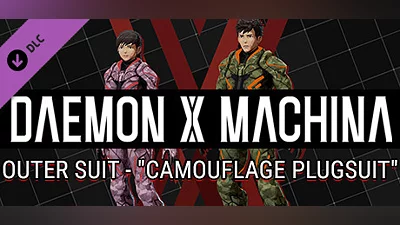DAEMON X MACHINA - Outer Suit - "Camouflage Plugsuit"