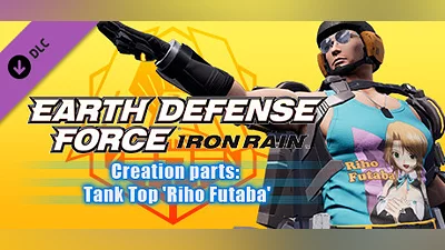 EARTH DEFENSE FORCE: IRON RAIN - Creation parts: Tank Top 'Riho Futaba'