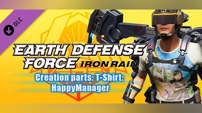 EARTH DEFENSE FORCE: IRON RAIN - Creation parts: T-Shirt:  HappyManager
