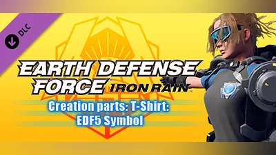 EARTH DEFENSE FORCE: IRON RAIN - Creation parts: T-Shirt: EDF5 Symbol