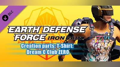 EARTH DEFENSE FORCE: IRON RAIN - Creation parts: T-Shirt:  Dream C Club ZERO