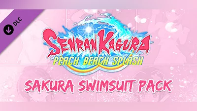 SENRAN KAGURA Peach Beach Splash - Sakura Swimsuit Pack