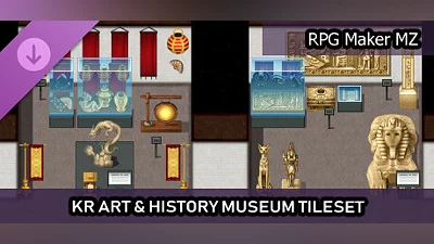 RPG Maker MZ - KR Art and History Museum Tileset
